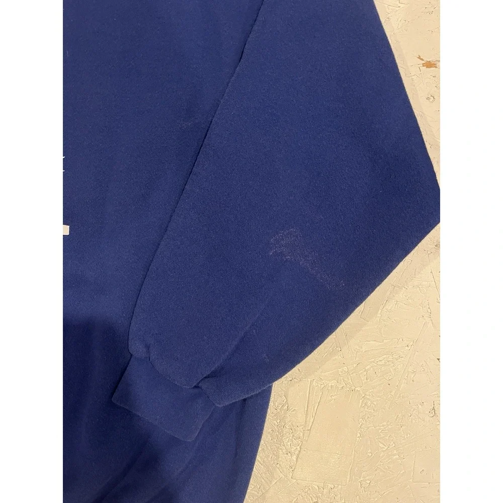 Vintage Lee Heavyweight Anchorage Cup 2000 Crewneck Sweatshirt‎ Size 2XL Blue